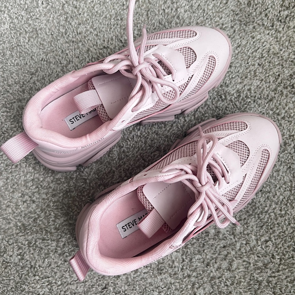 Steve Madden Possession sneakers in Dusty Pink